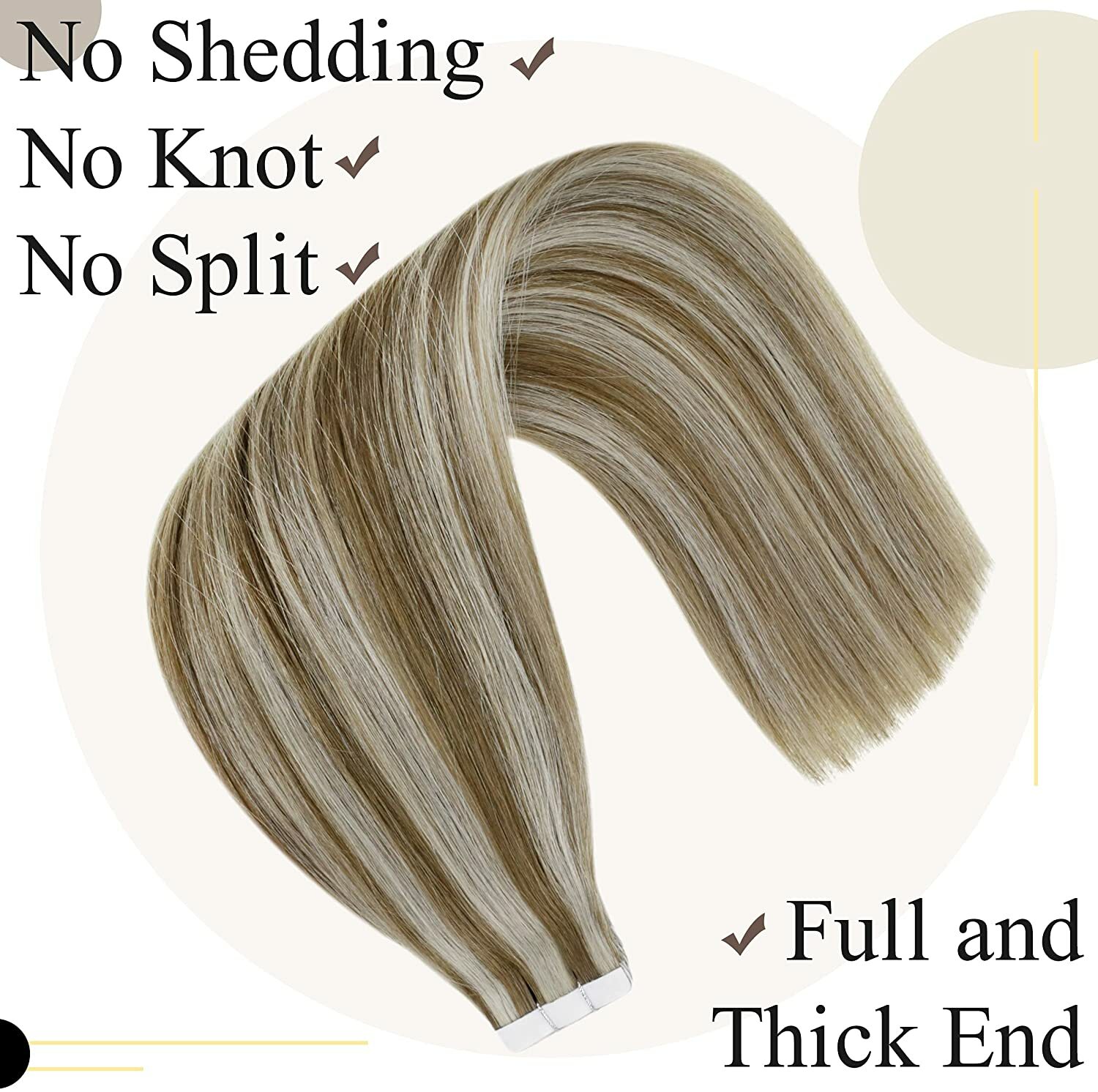 Invisible Tape in Remy Human Hair Extensions Skin Weft Full Head Russian Hair US