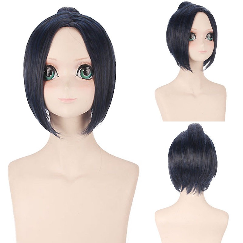 Katekyō Hitman Reborn! Anime Chrome Dokuro Cosplay Props Wigs Hair Halloween