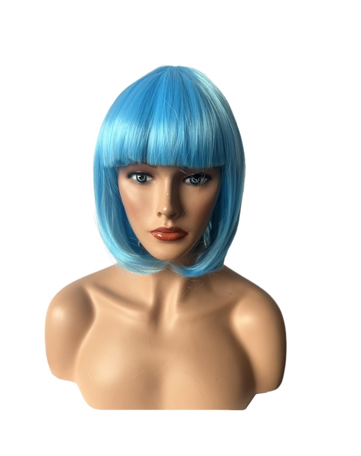 OYSRONG Women Short 11.81” Bob Straight Multifunction Synthetic Hair Cosplay Wi