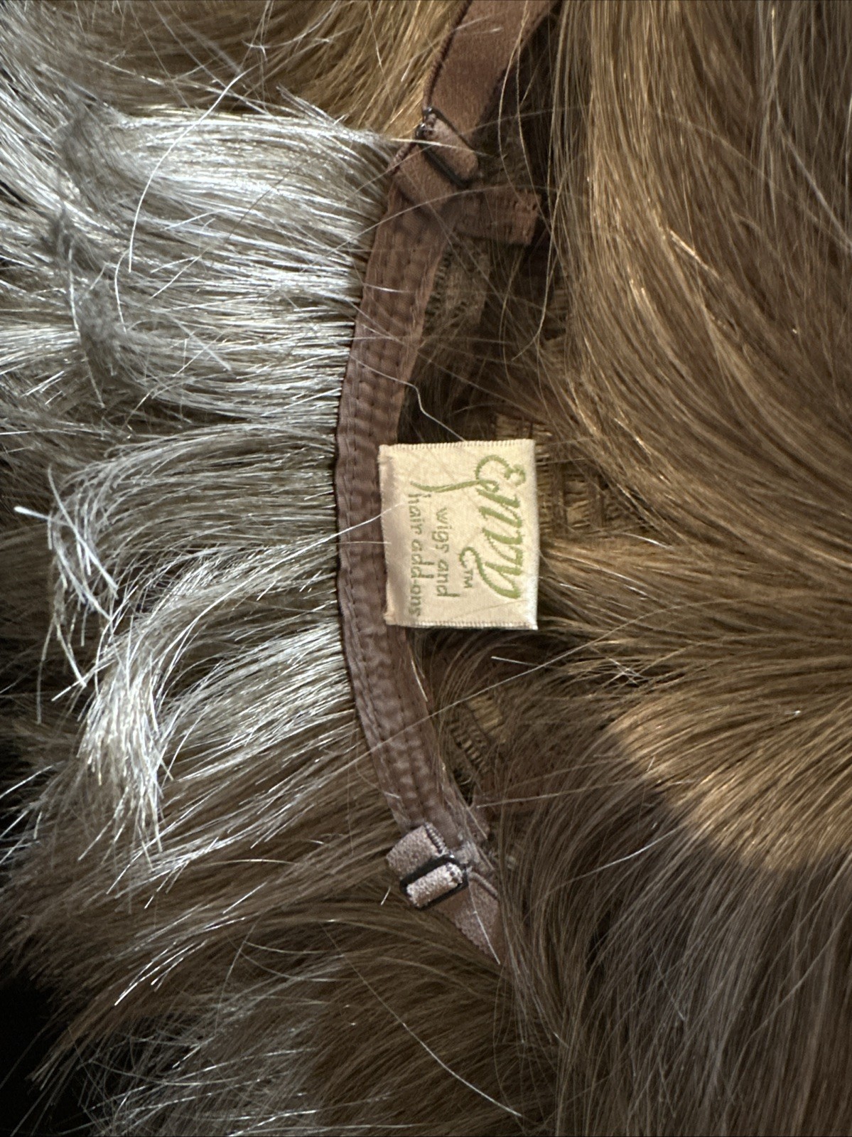 ENVY WIG SCARLETT, Average Cap Size, Dark Grey, Mid Length Straight Bangs Box