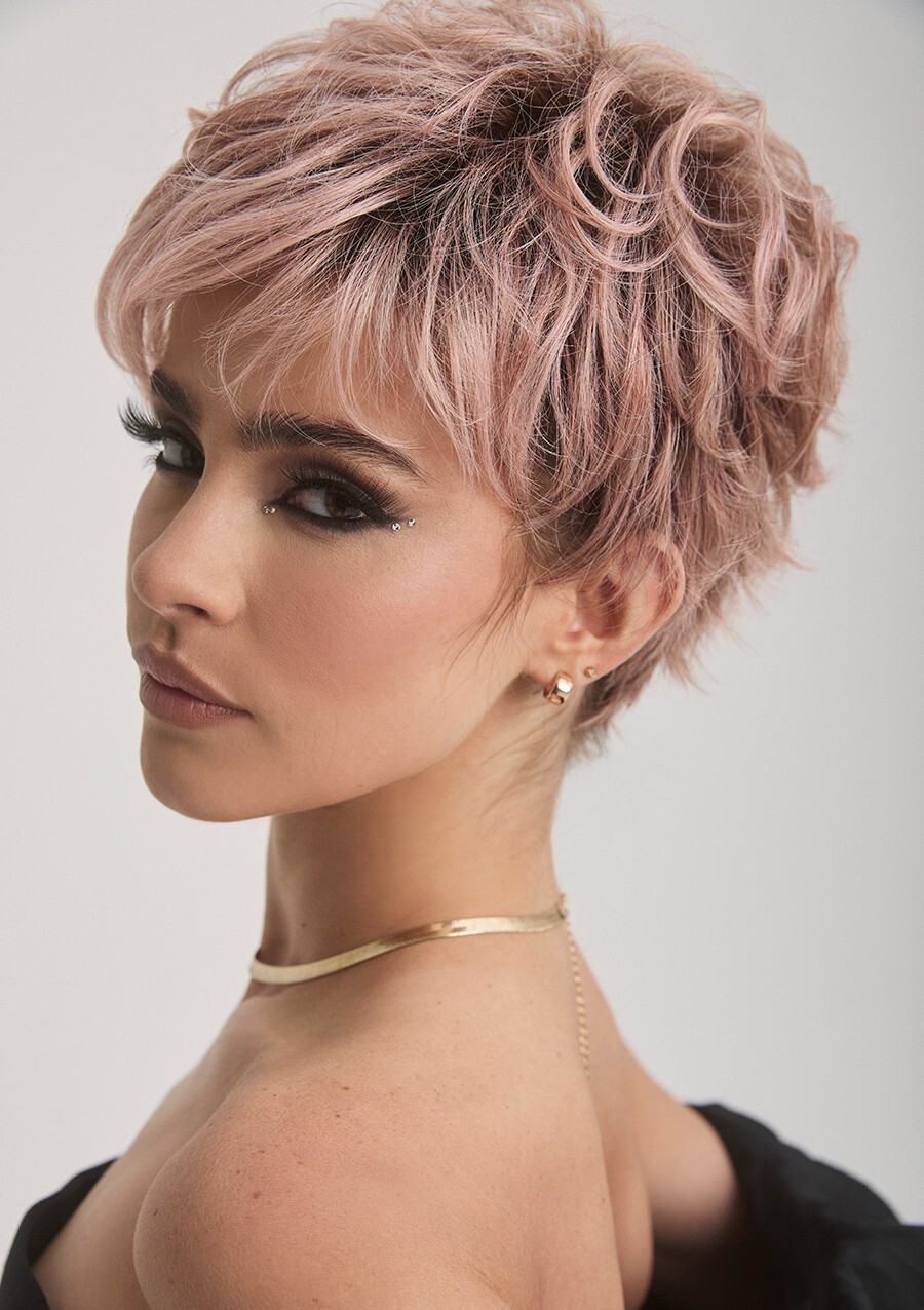 LUCA Wig by RENE OF PARIS, *ALL COLORS!* Heat-Friendly Fiber! Wefted Cap, NEW