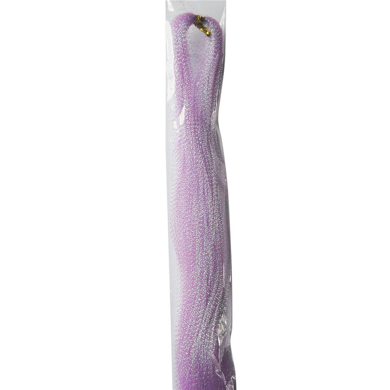 US 600 Strands Holographic Sparkle Woman Hair Glitter Tinsel Extensions Dazzles