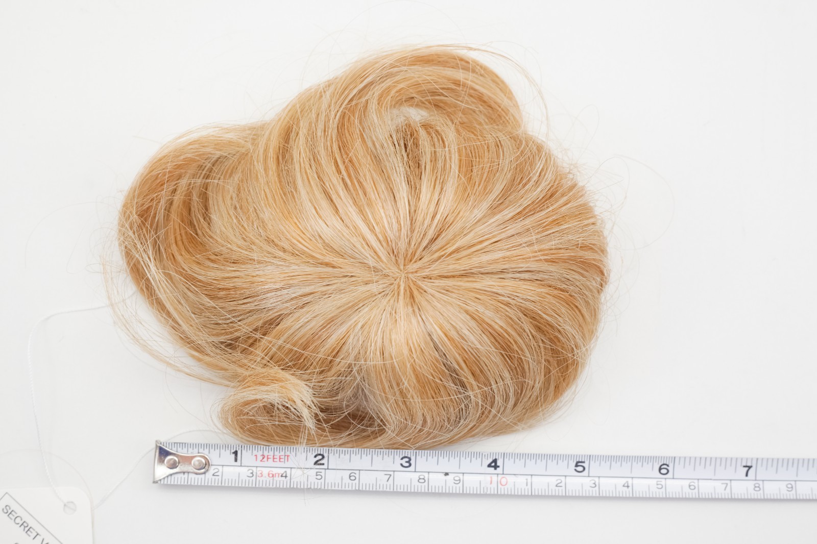 Genuine Secret Volume Hair Topper By Daisy Fuentes Color 6301600 Red Blonde