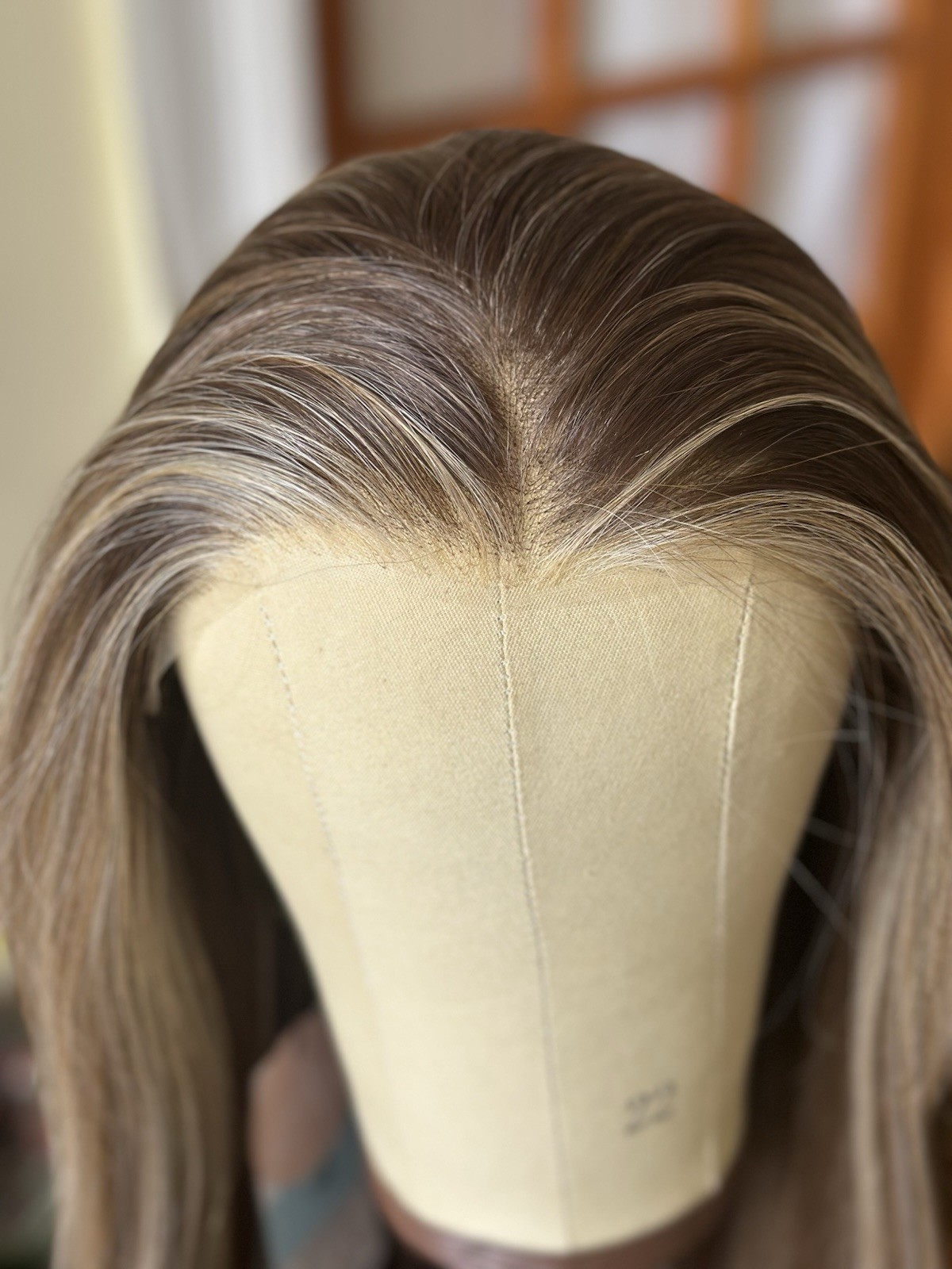 Jbextensions KEL PRO Hazelnut Blonde Highlight Shade 13×6 Snowflake 22 inches