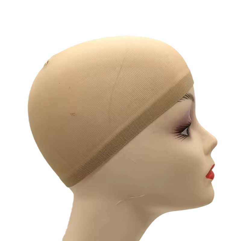 2PCS Wig Cap Hair Net Black Brown Stretch Mesh Stocking Weave Wig Caps
