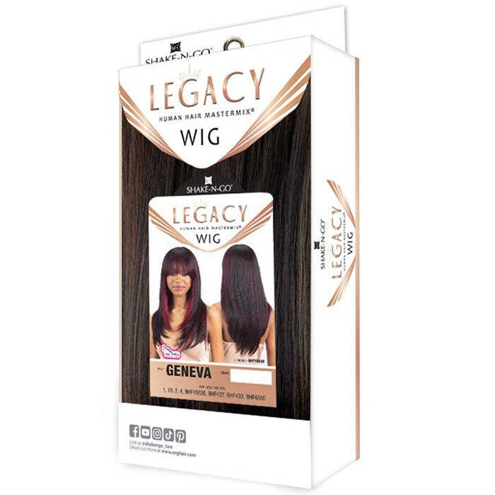 Shake-N-Go Legacy Human Hair Blend Lace Front Wig – GENEVA