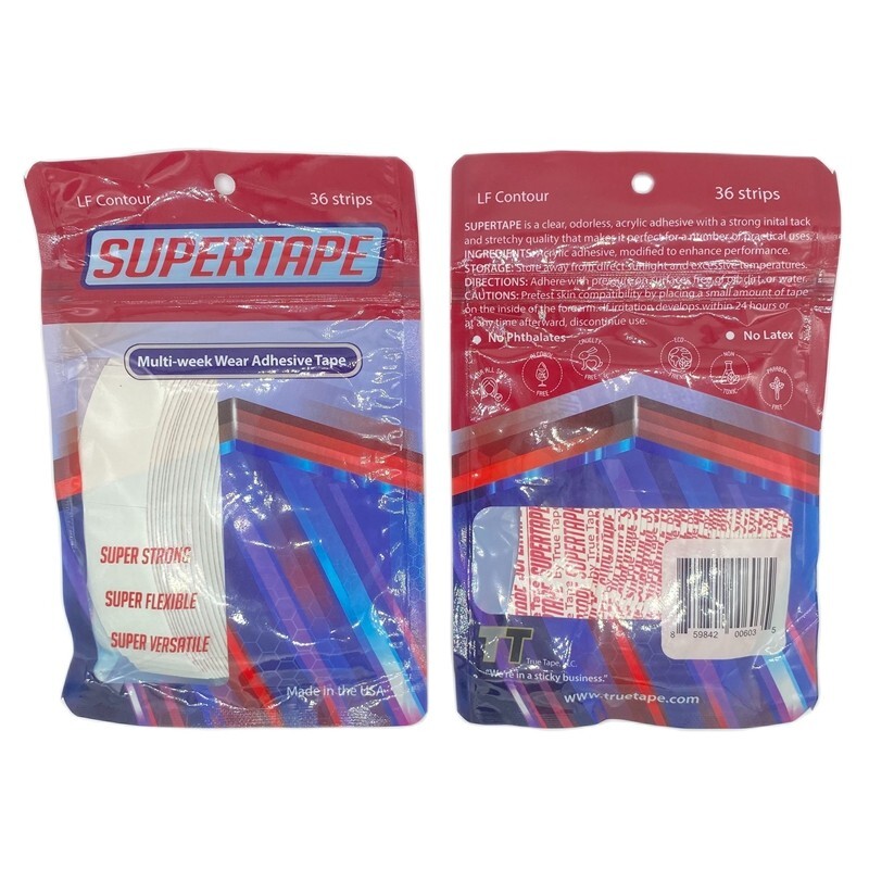 SUPERTAPE DOUBLE SIDED LACE FRONT SUPER TAPE ULTRA HOLD LACE WIG 36 PCS 2 weeks