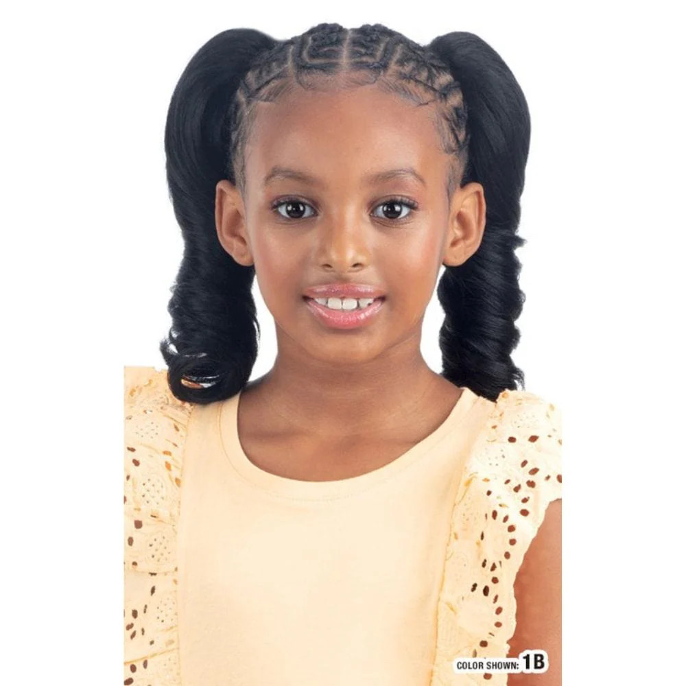 Shake-N-Go Kids Drawstring Ponytail – Double Roll