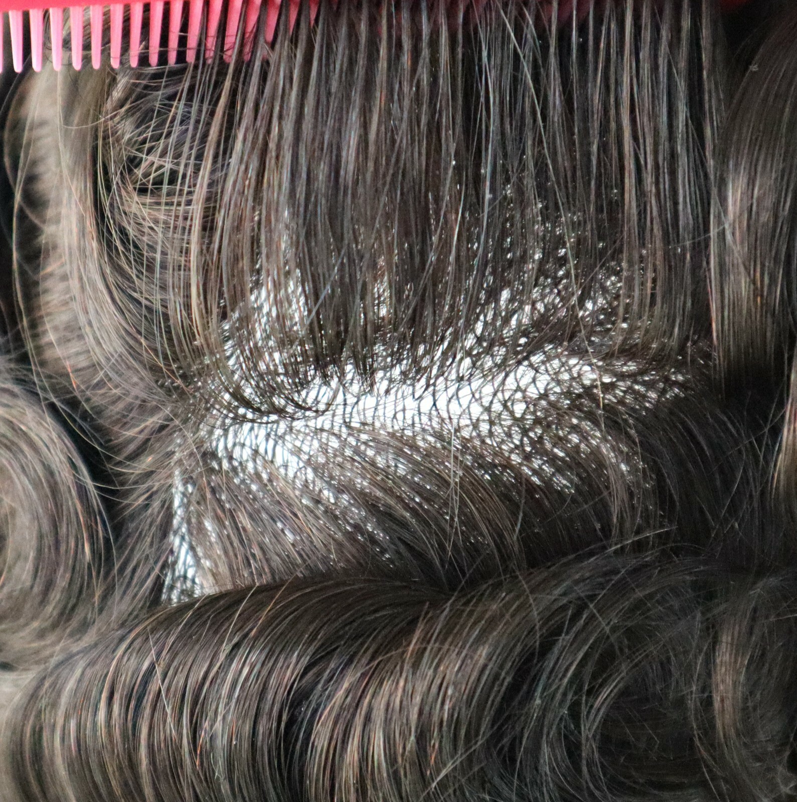 Mens Toupee Hair Replacement System Skin V-loop Scalloped Front Human Hairpieces