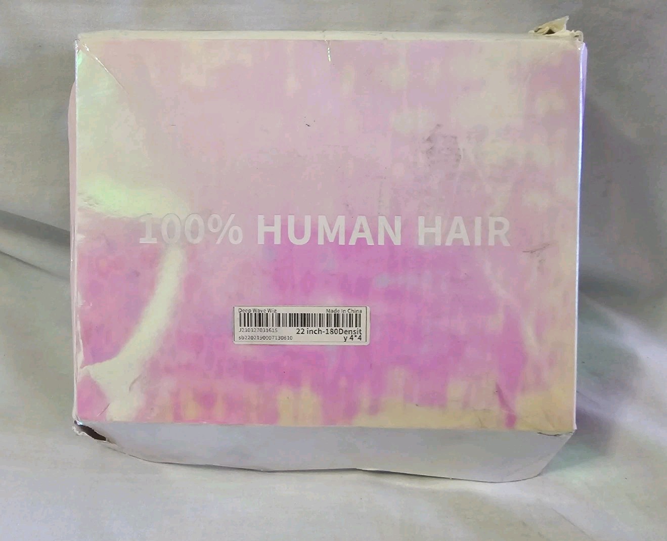 Deep Wave Wig 22 Inch-180 Density 4*4 J230327031615