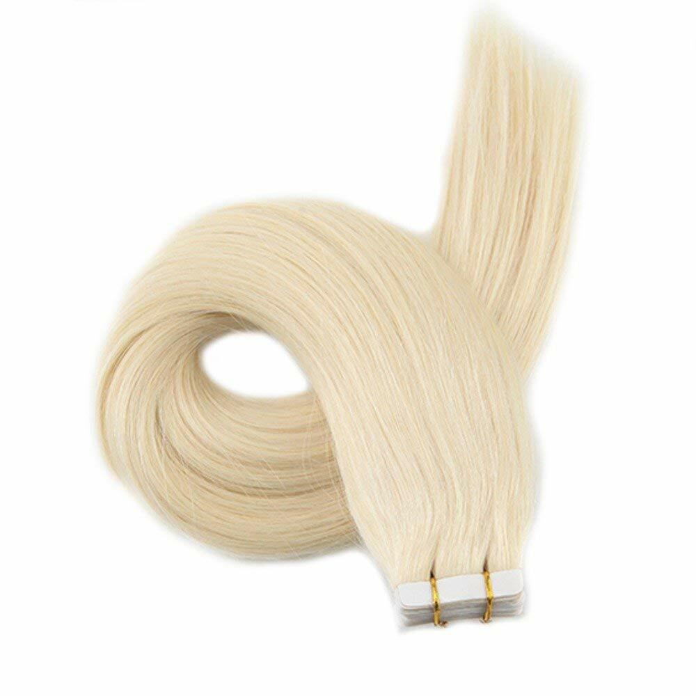 Invisible Tape In Hair Extensions 100% Real Human Hair Highlight Fashion Hair