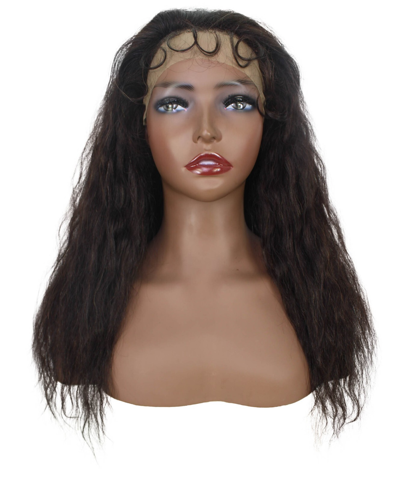 LUXLUXE Bianca 22-inches 100% Human Hair HD Lace Wig, Heat Resistant, BLH-0009