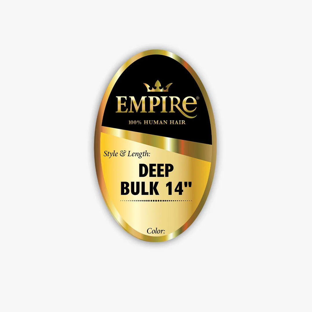 Sensationnel Human Hair Weave Empire Deep Bulk 14″