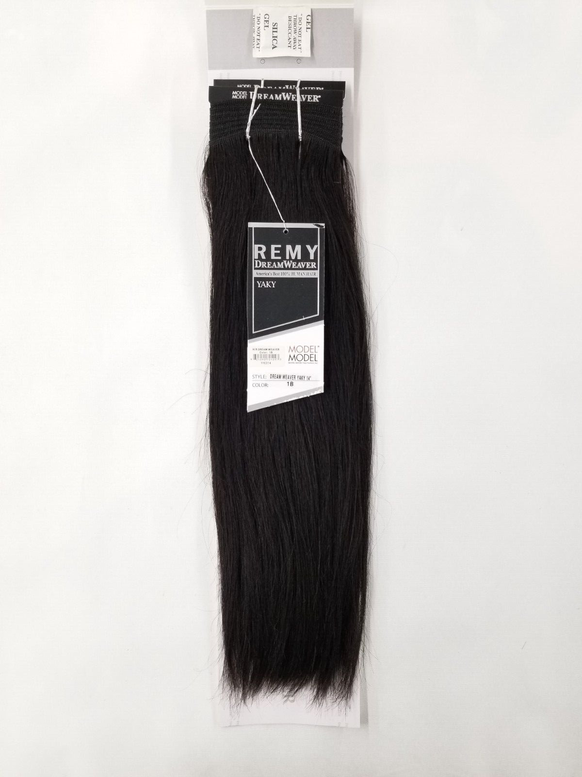 ModelModel Remy Dreamweaver 100% Human Hair Weave Extension 14″~Off Black
