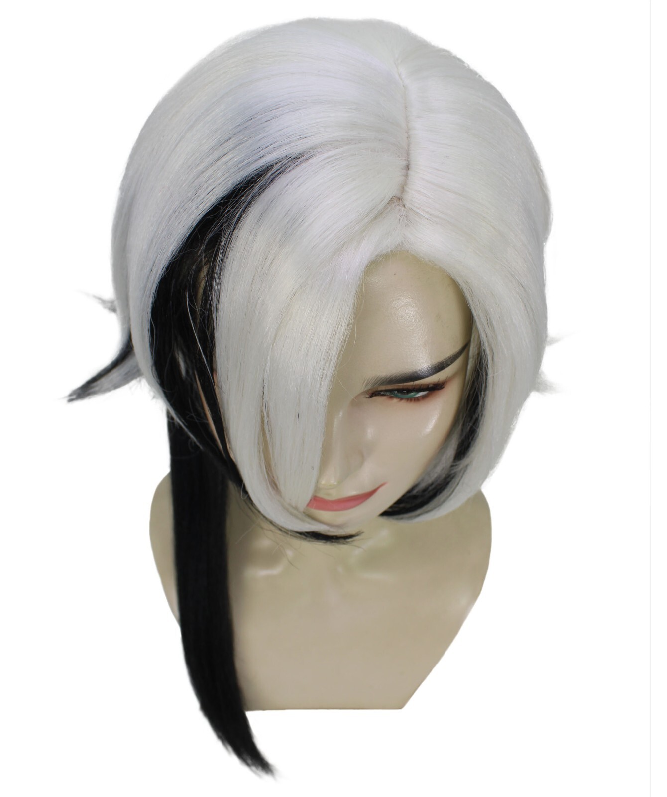 Adult Women’s Anime Cosplay wig, Synthetic Fiber, Capless Cap, HW-7266