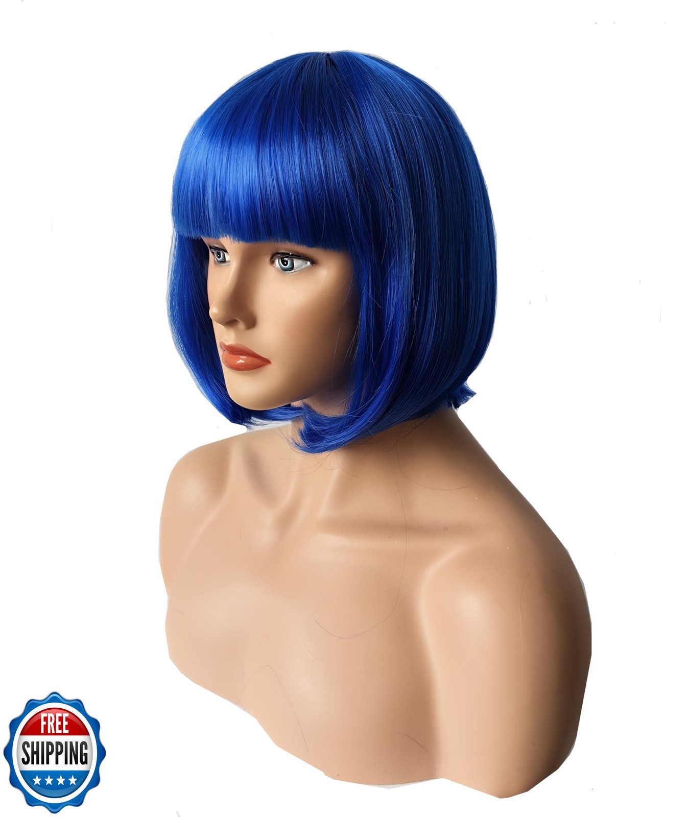 OYSRONG Women Short 11.81” Bob Straight Multifunction Synthetic Hair Cosplay