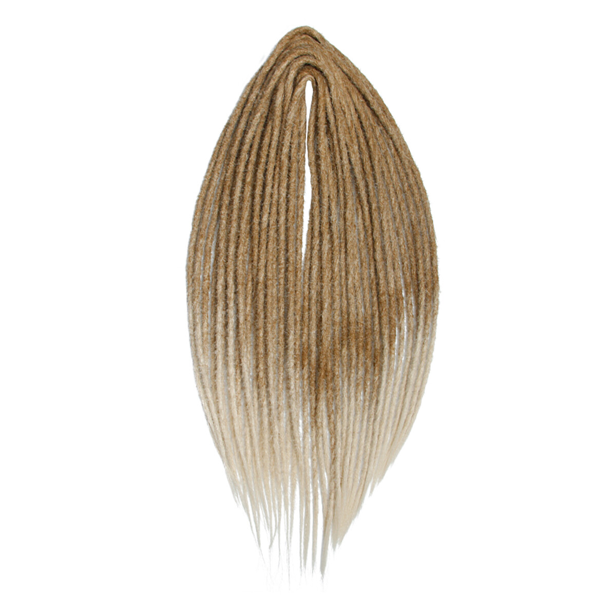 24″ Soft Thin 0.6cm Double Ended Dreadlocks Synthetic Braid DE Dreads Extensions