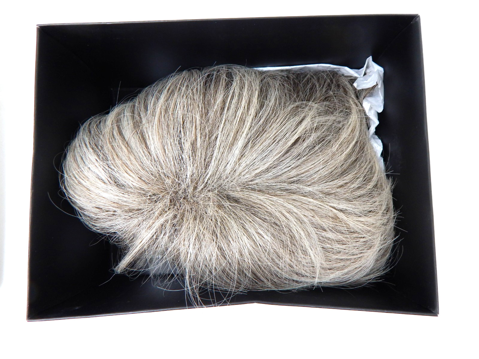 Tony of Beverly Wig Modacrylic Fiber Japan Multi-Grey color (Medium) Short Hair