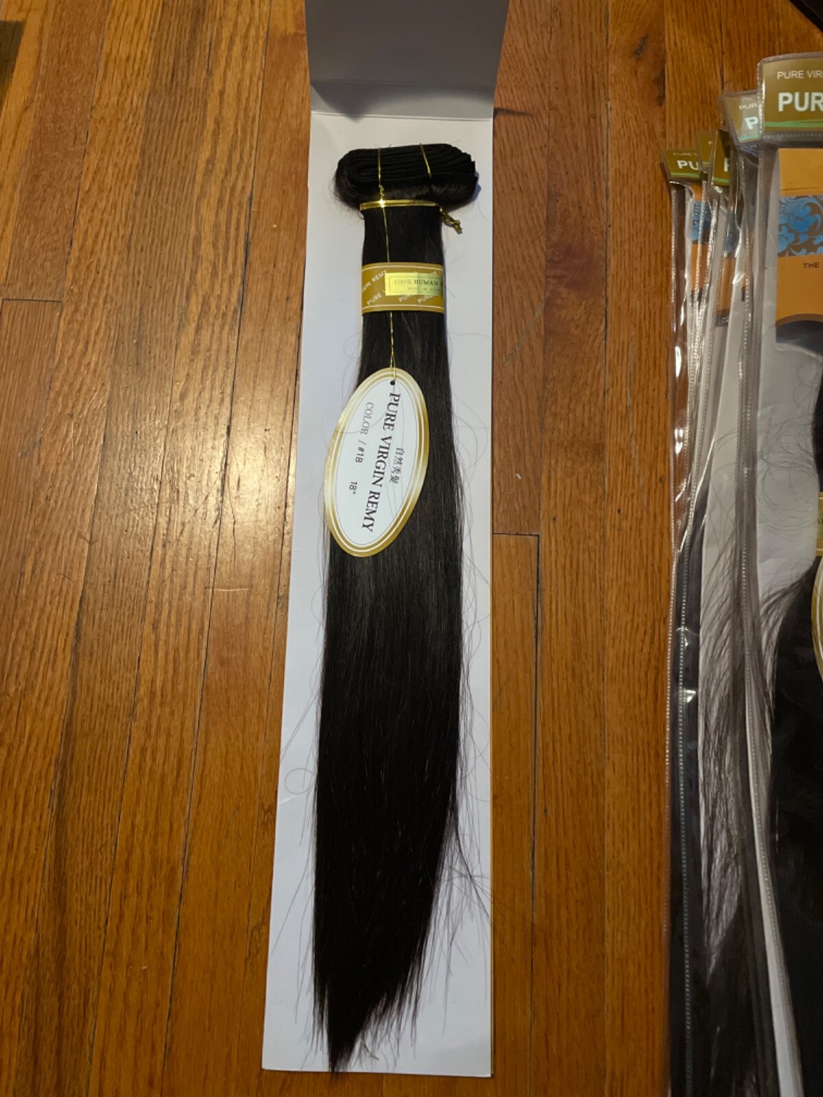 high end pure virgin remy hair. soft and silky