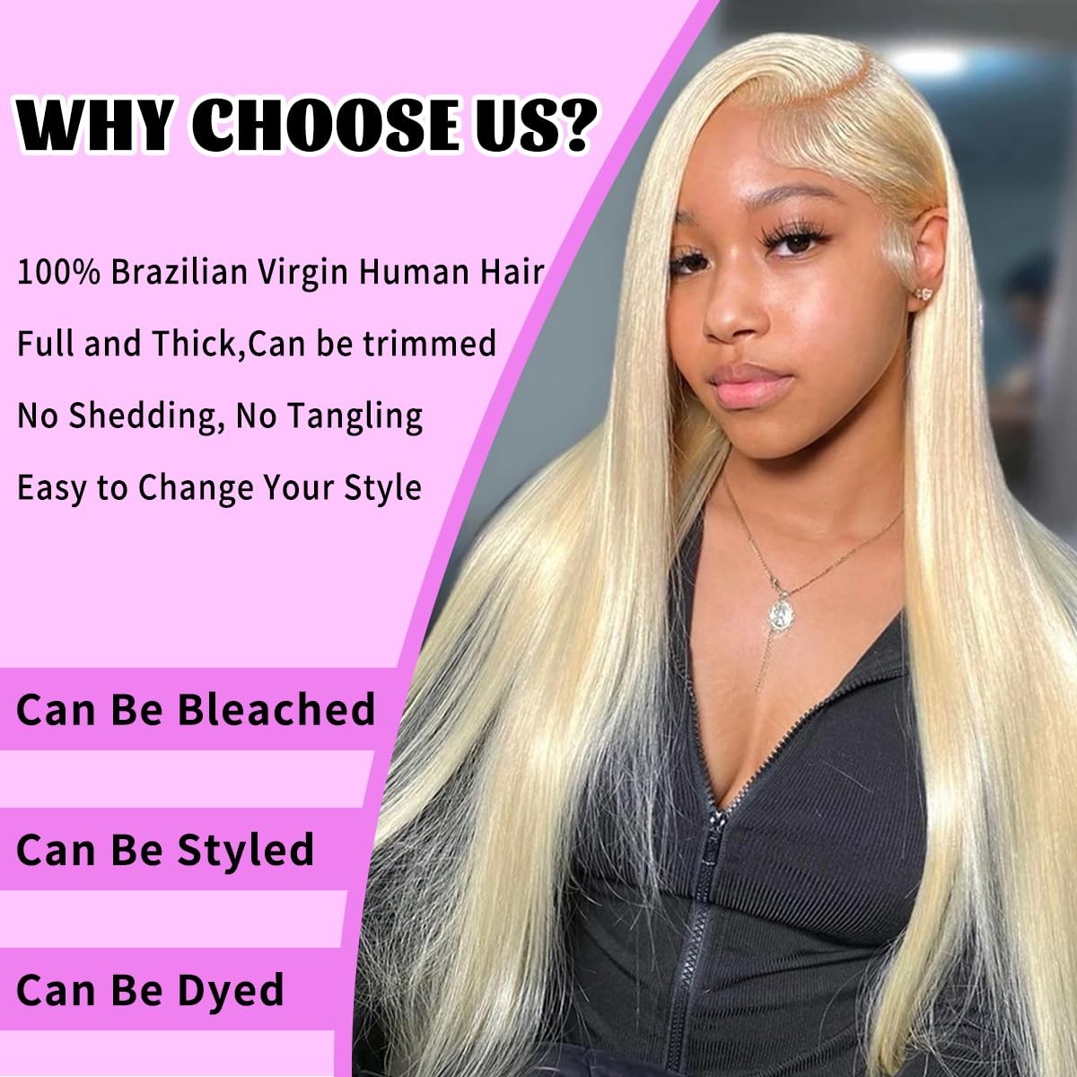 16 Inch 613 Bundles Human Hair Straight Blonde Human Hair Bundles 100% Unprocess