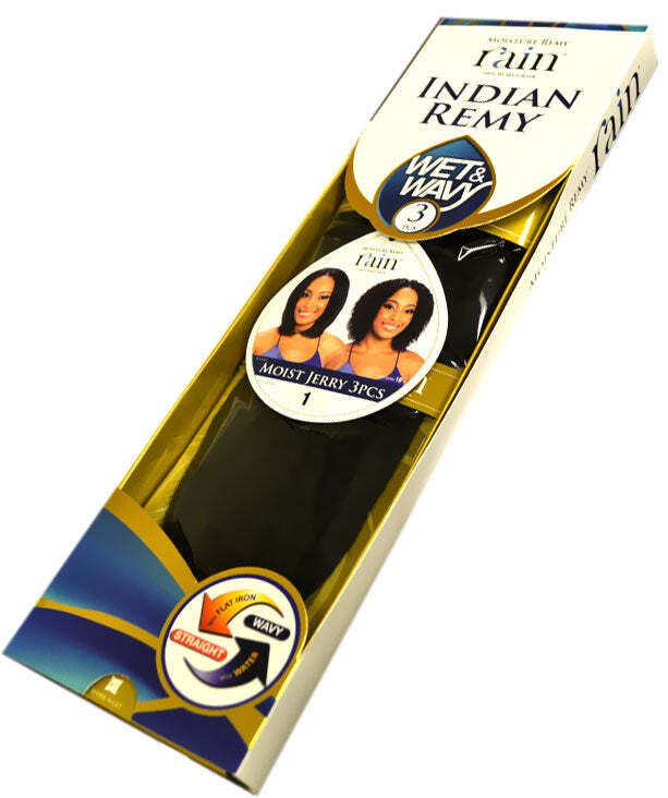 Rain Moisture Indian Remy MOIST JERRY 3 Pcs (Wet & Wavy)
