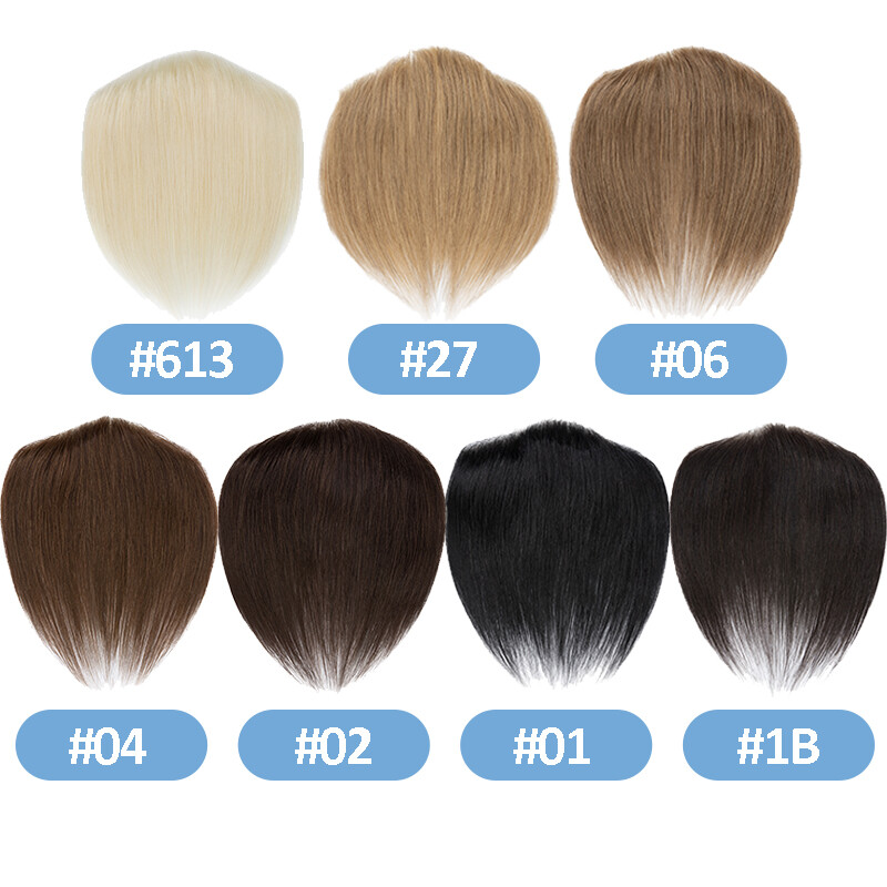 Men Forehead Hairline Toupee 100%Human Hair Skin PU Man Hairpiece Frontal Topper