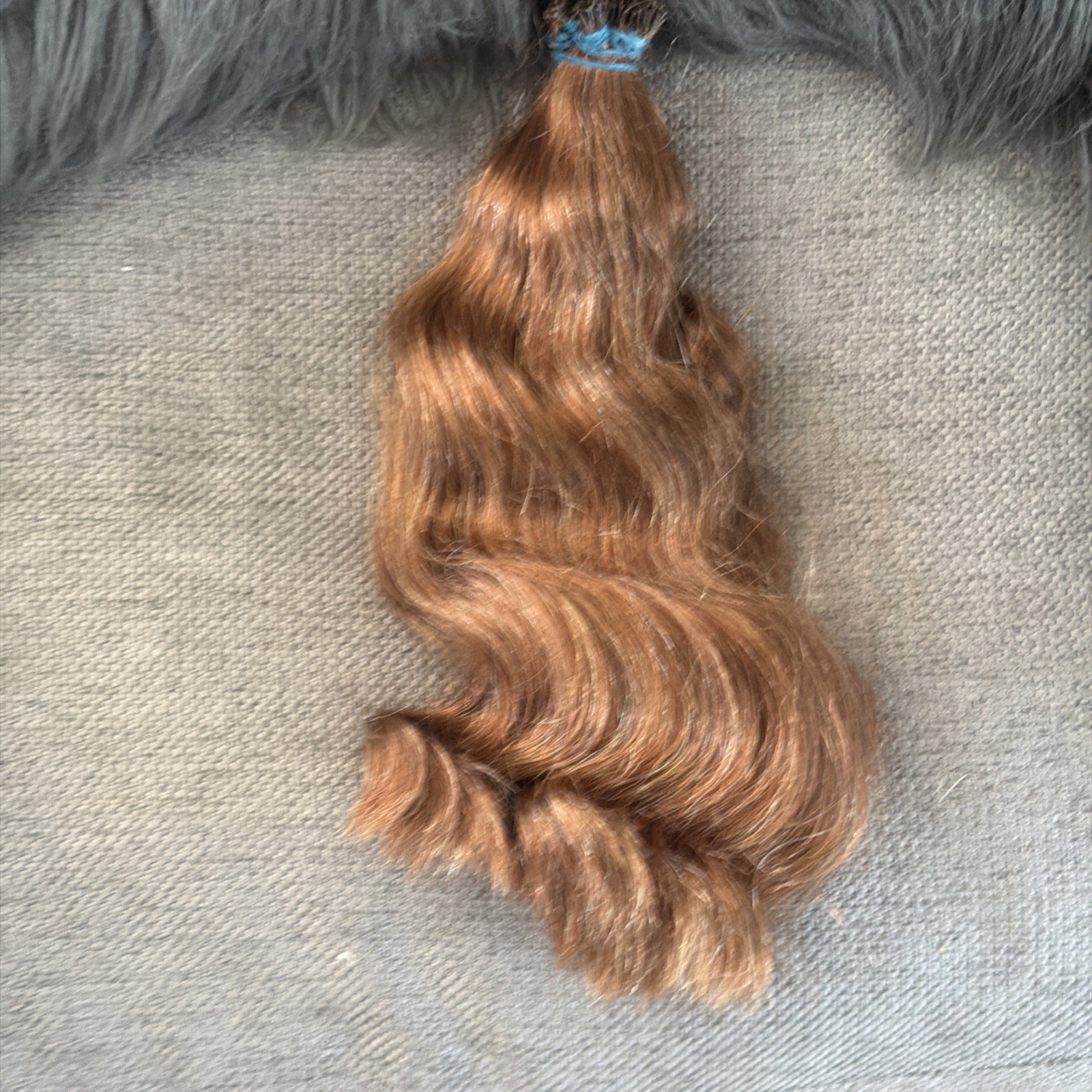 Human Hair Medium Light WarmthBrown 13” 180 Gm