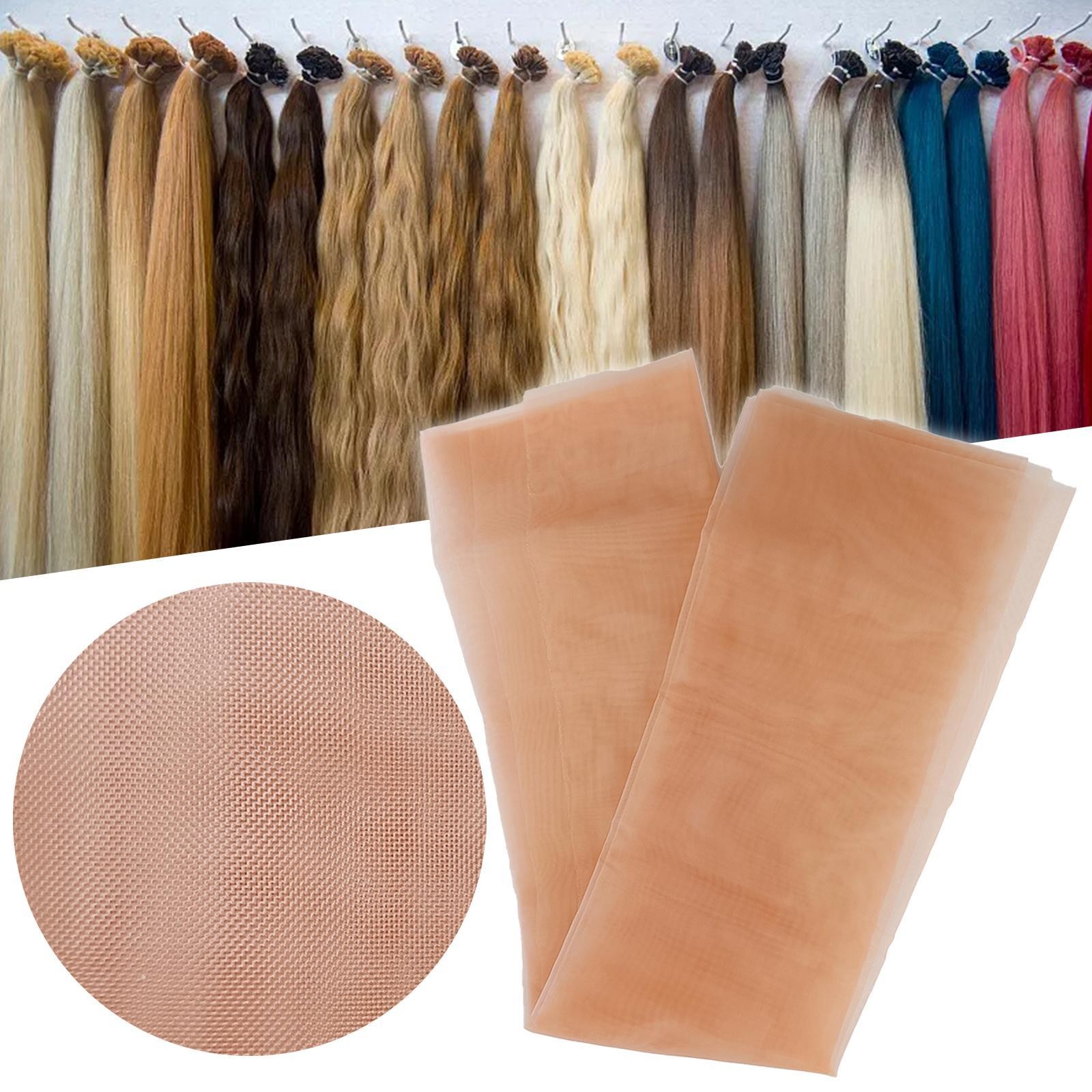 Swiss Lace Net Hair Net for Repair Wig Caps Wigs Making Foundation Toupee