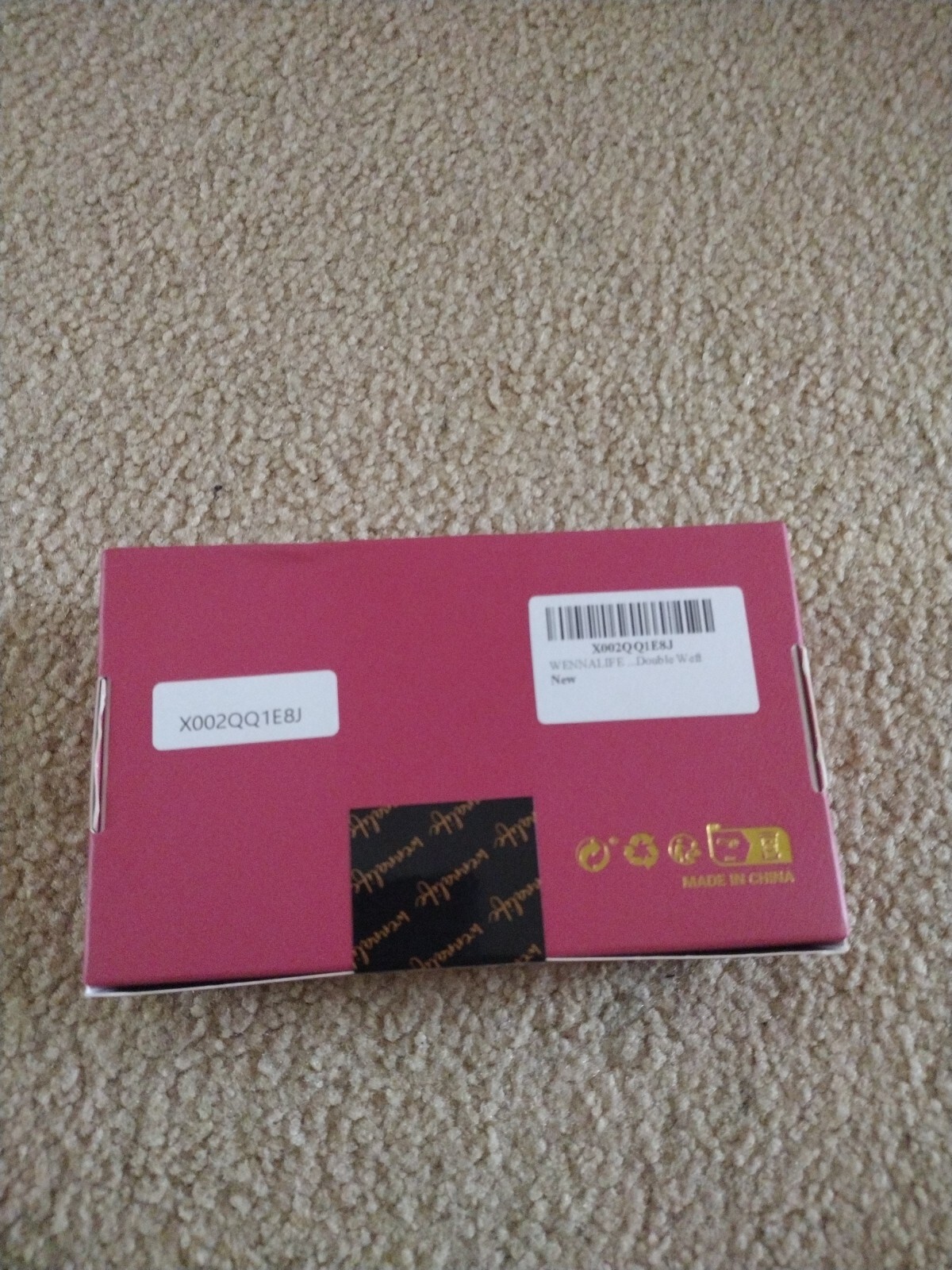 Wennalife Human Hair Extensions Grey 16″ New In Sealed Unopened Box