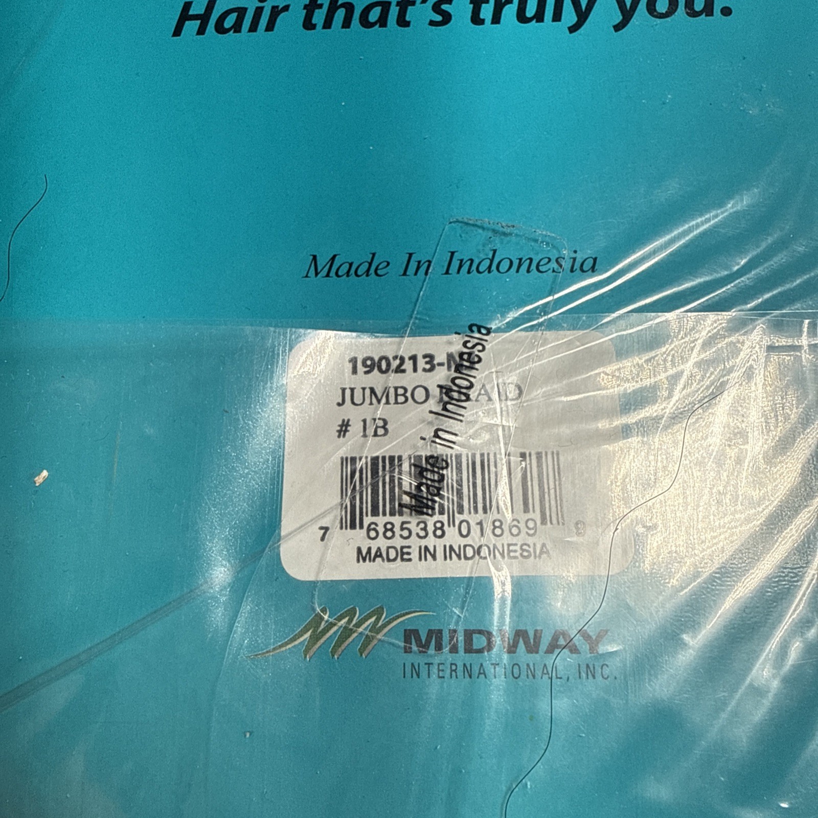 NEW 2 Lot BOBBI BOSS BRAIDING HAIR 100% KANEKALON JUMBO BRAID 99J & 1B Free Ship