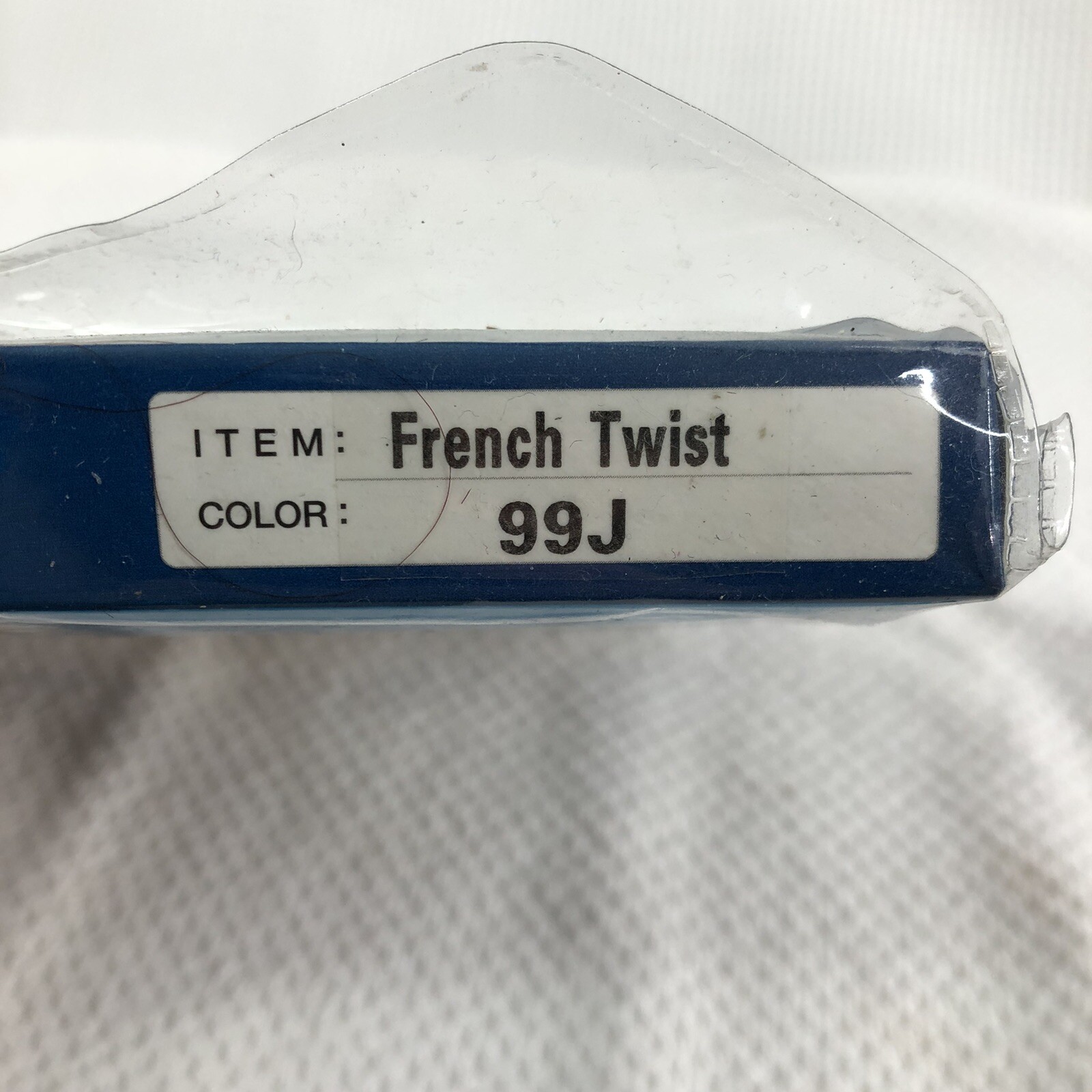 1st class Remy 3 piece short cut 100% human hair French twist 99J