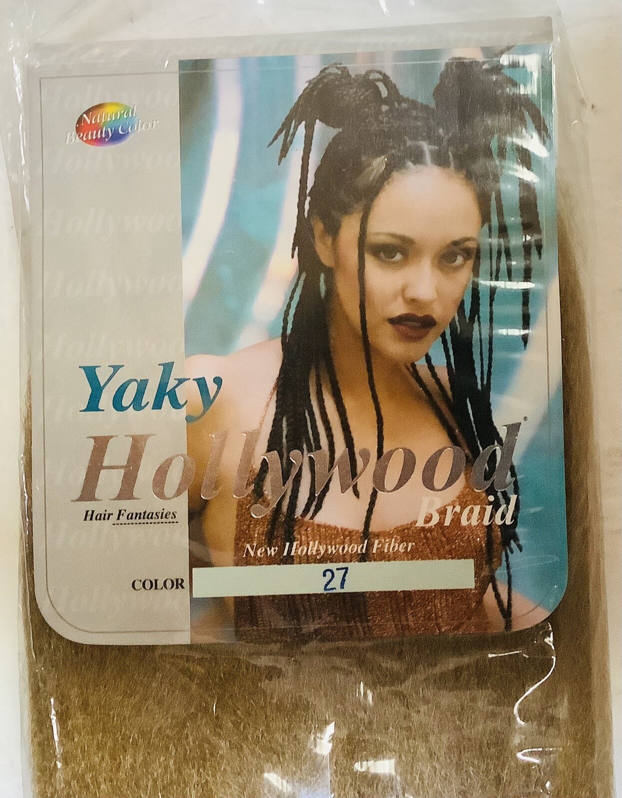 YAKY HOLLYWOOD BRAID – Zury Fiber Synthetic Braid Color 27 2pk