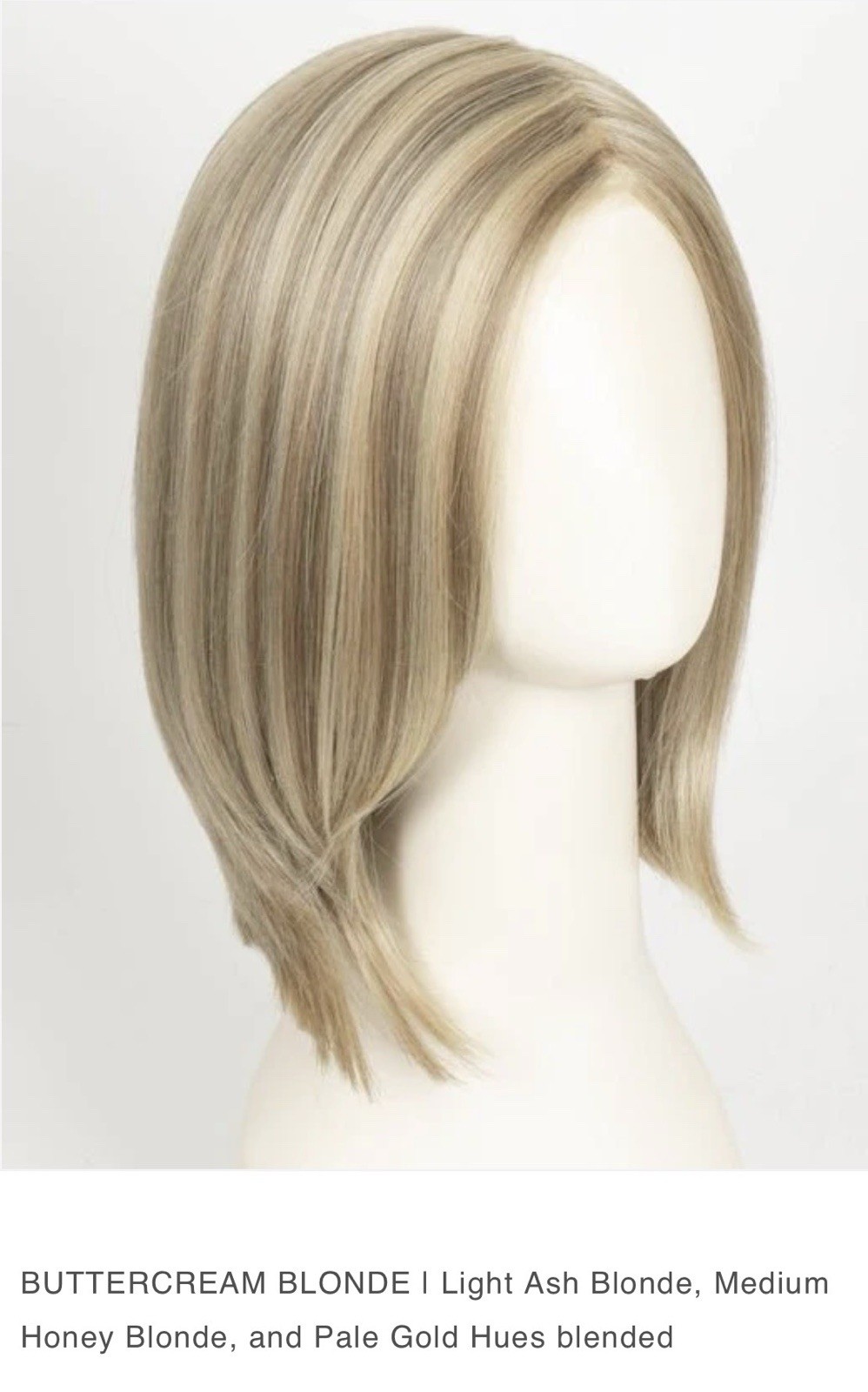 Rene of Paris River Wig Buttercream Blonde BNWT Perfect Below Chin Bob