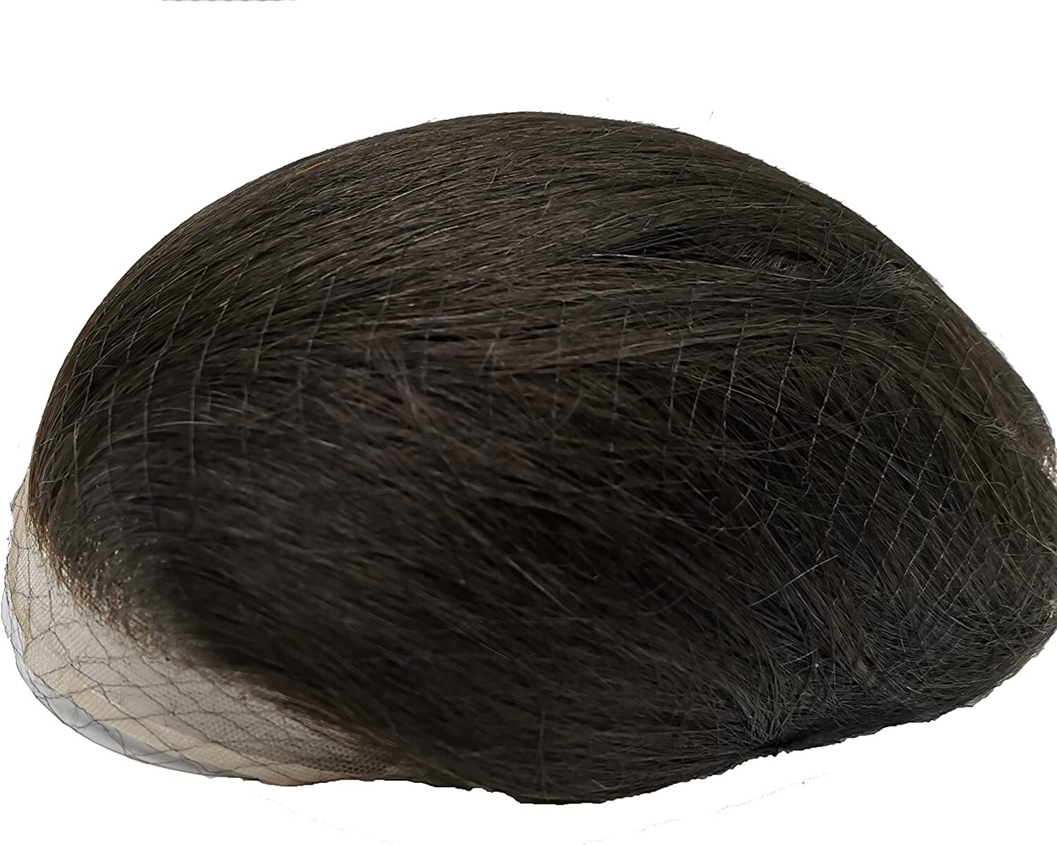 N.L.W Toupee for mens human hair lace with pu around hair pieces base 10×8″