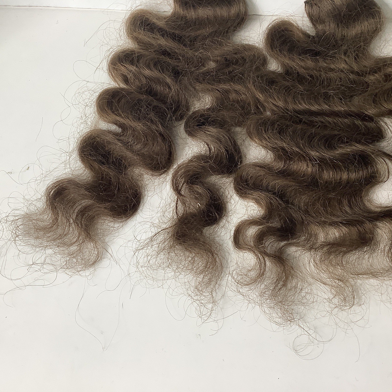 Vintage human hair pieces lot