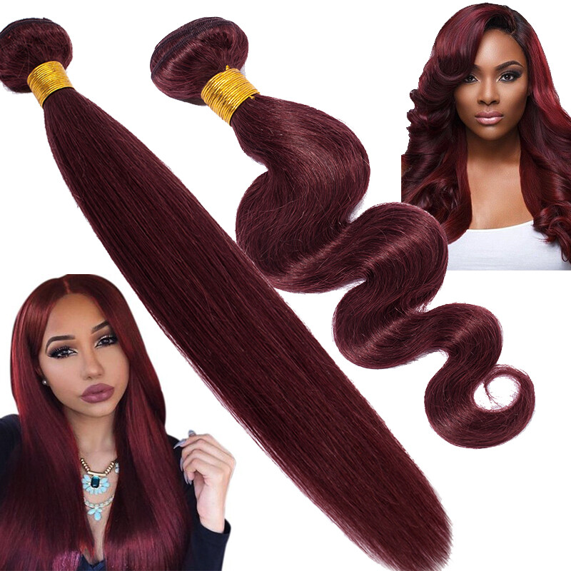 300G Brazilian Virgin 100% Remy Human Hair Body Wave Weave Extensions THICK