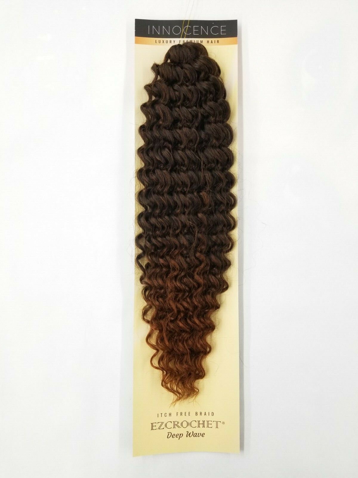 I&I Hair Innocence EZCROCHET Deep Wave Crochet Braiding Hair Spectra 18″