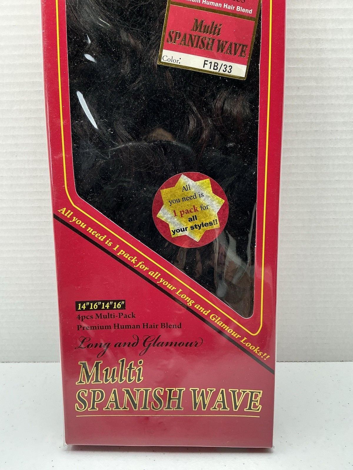 Spanish Wave 14″ 16”Multi-spanish Wave 4-Piece Multipack F1B/33