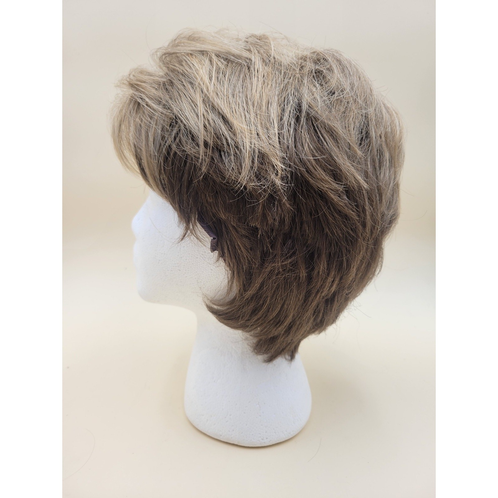 Vintage Jon Renau Wig Nature Blend Made in Japan Ash Blonde & Light Brown Blend