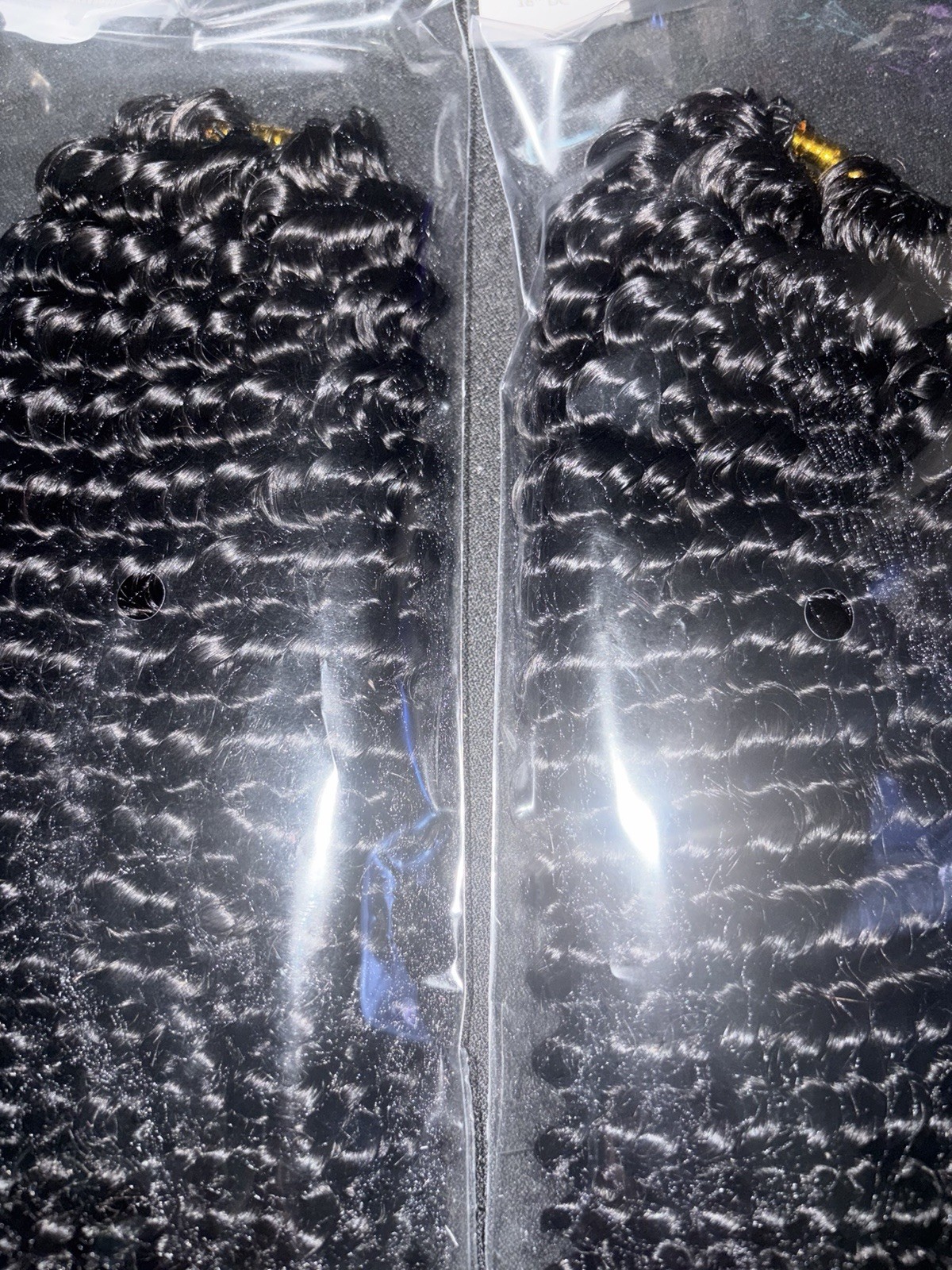 Feather Crochet Human Hair, 120g 16 Inch 12A Brazilian Virgin Deep Curly Crochet