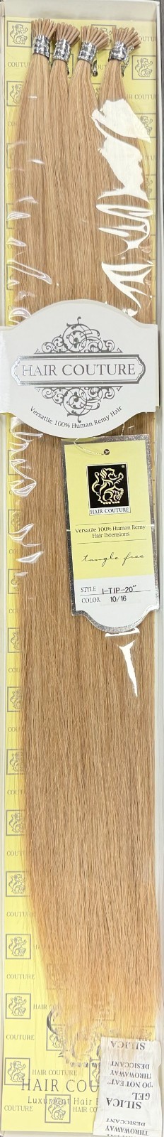 Hair Couture Versatile Human Remy Hair 20″ I-Tip Extensions 120pcs #10/16 Blend