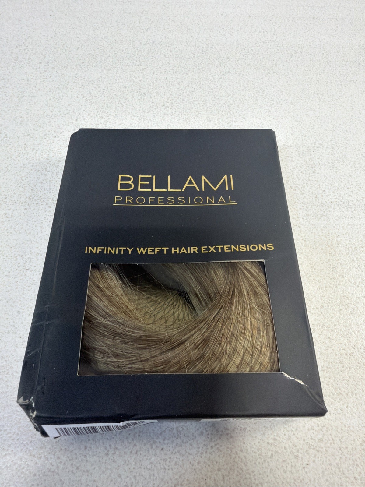 BELLAMI INFINITY WEFT Color HOT TOFFEE BLONDE #6/18 Highlights 16in -60g