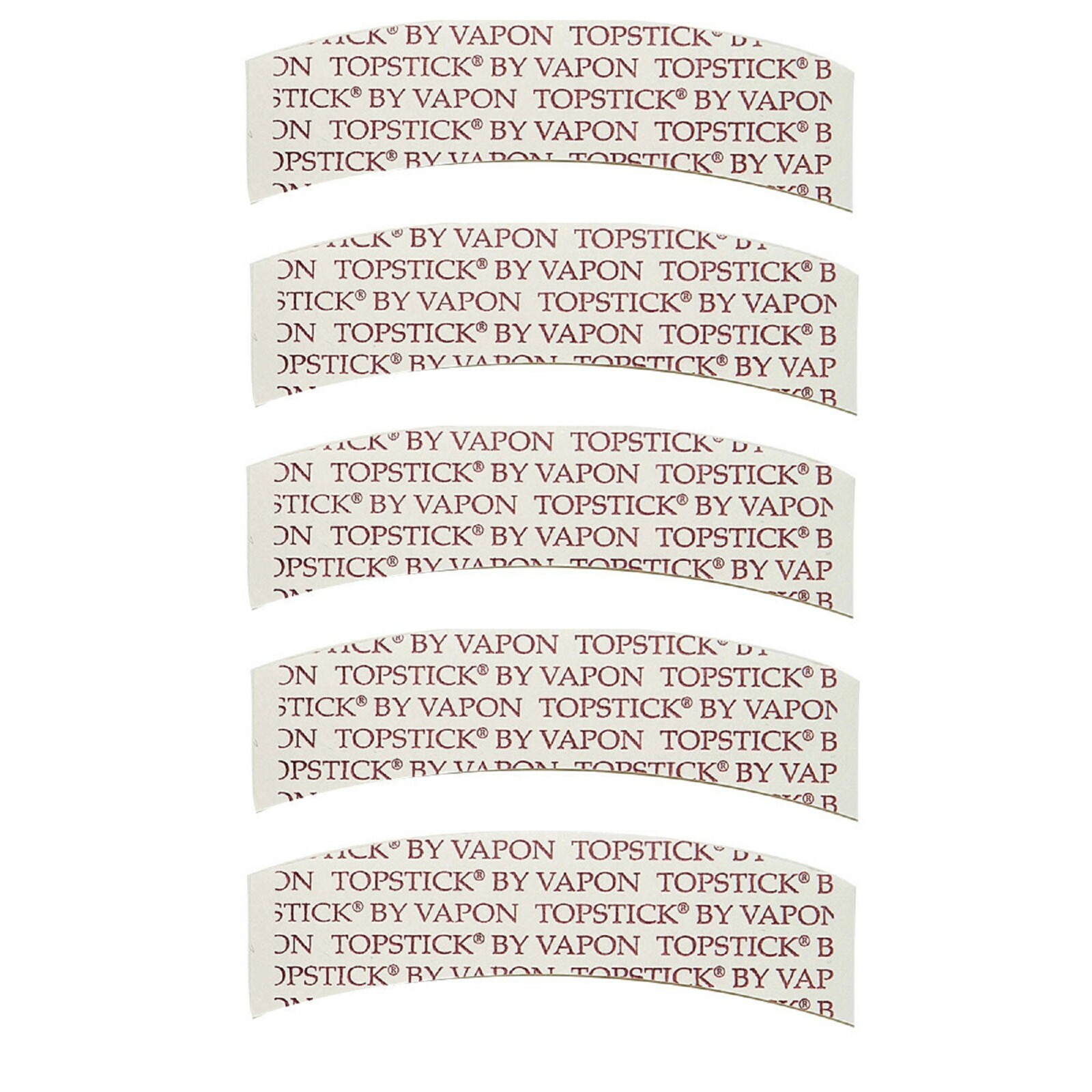 Vapon Topstick Plus Mens Grooming Tape (TSPA25)-A Curve Double sided Clear-25 Pc