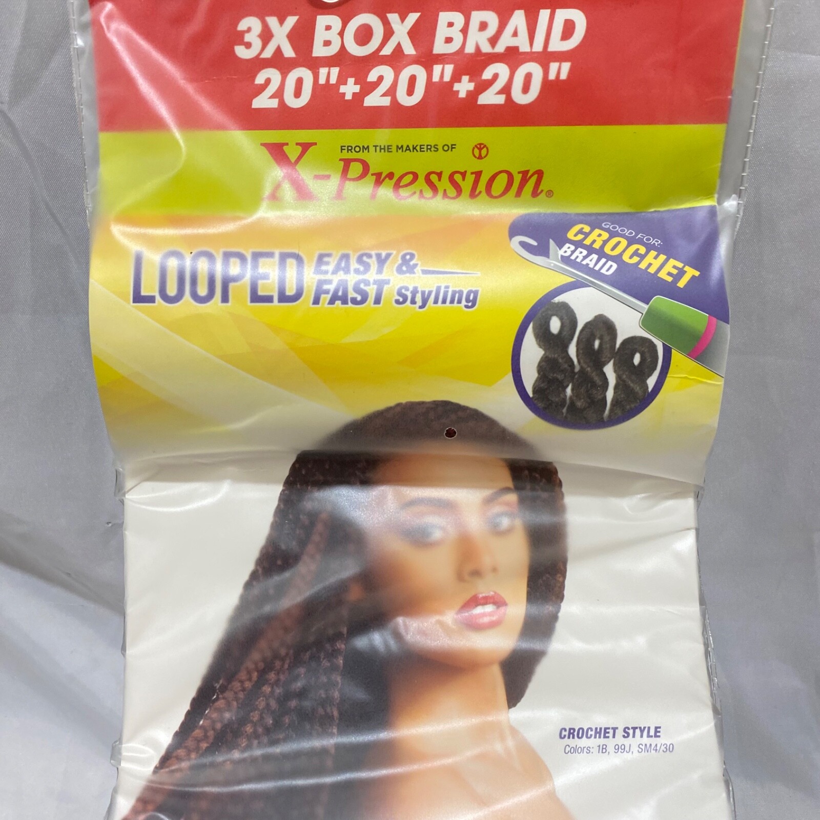 African Collection Pre-Looped Box Braids Sensational from X-Pression