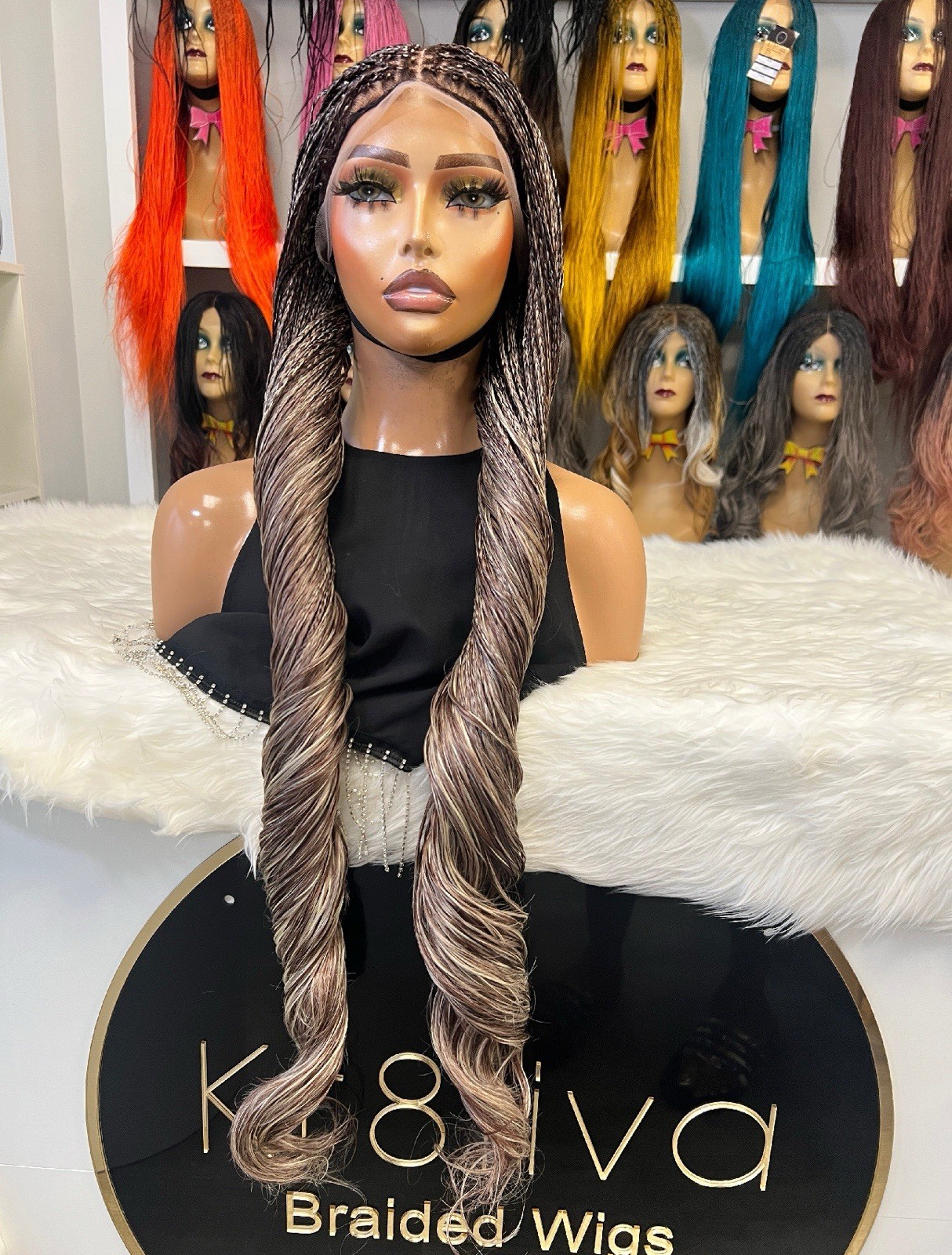 Knotless Braids , Full Lace, Lloyd