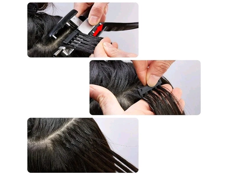 6D Hair Extension Machine 2nd Generation-Tool Only – Silver Microtube/Microlink