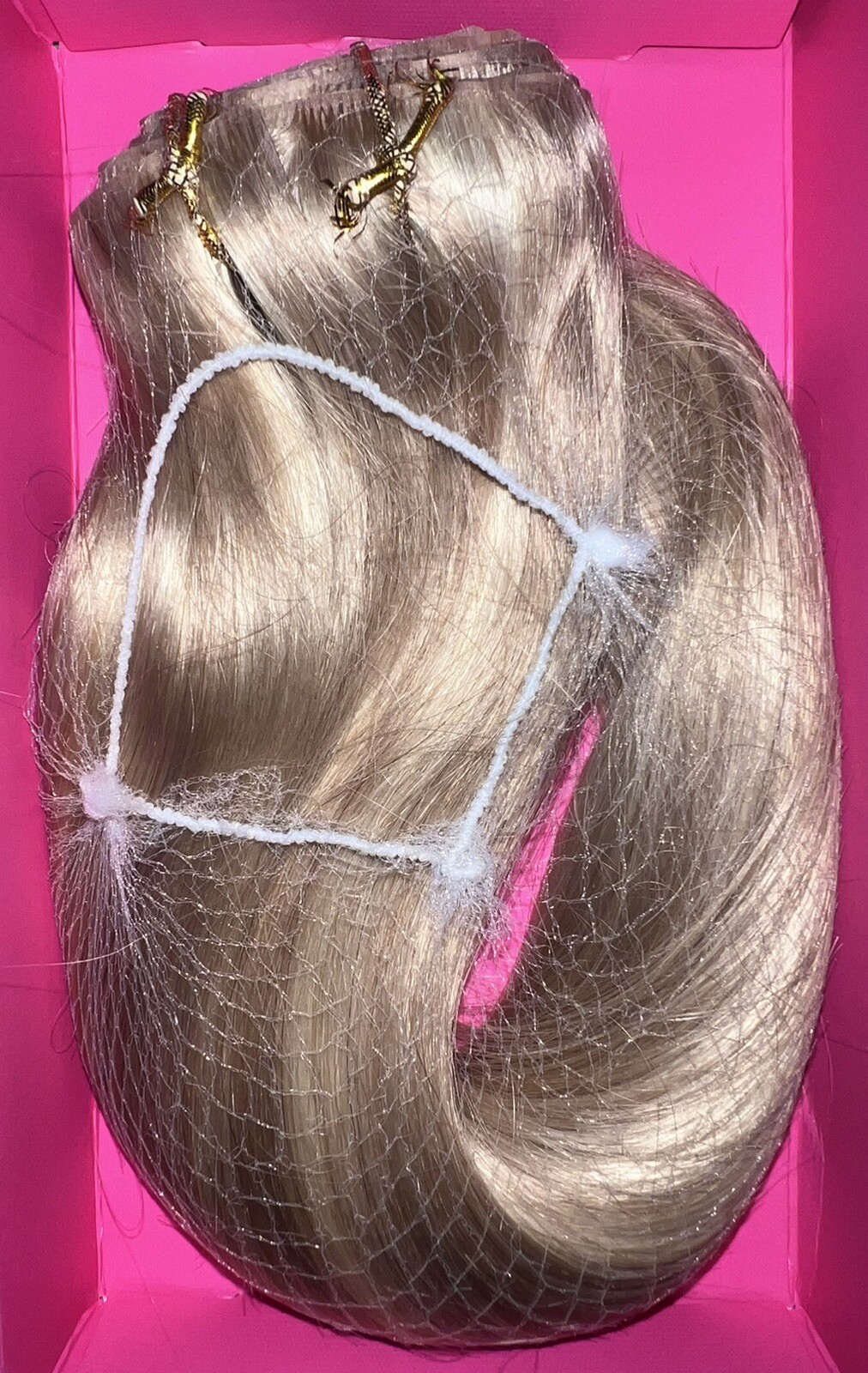GOO GOO Invisi Edge Clip in Hair Extensions, 16inch 110g 7Pcs, Injected Seamless