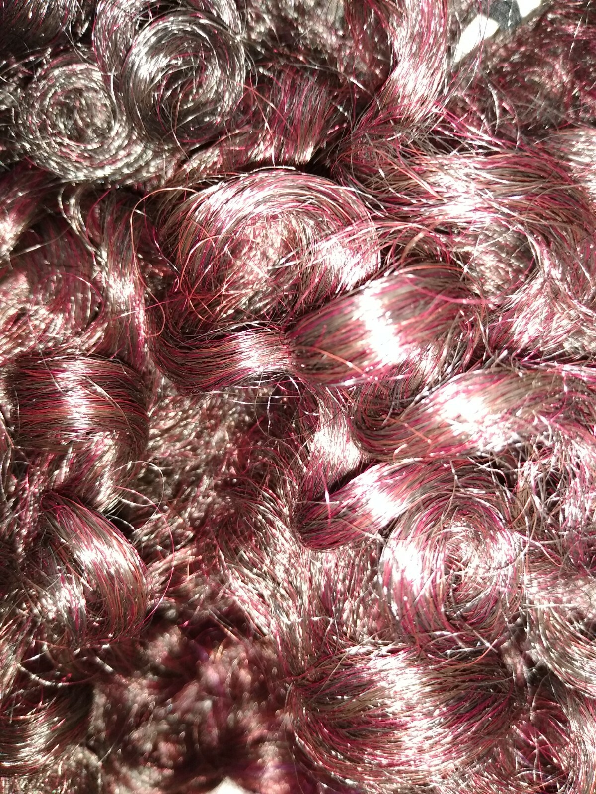 Natural Baby Hair Swiss Lace Front Wig Style Roots Color GM Cabernet/D Bio Cap
