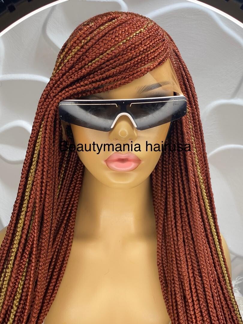 braided wig: Full Lace handmade Braid wig.  PREORDER 3-4 Weeks