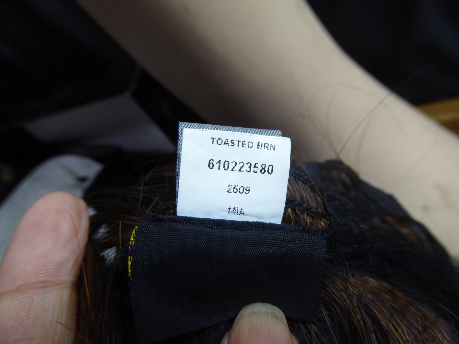Rene of Paris “Mia” toasted brown wig #2509- never worn